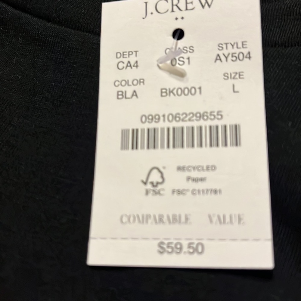 Three sunny dresses: NWT Black JCrew, Grey knit Gap, Marled Agnes B Sundresses - Picture 15 of 15